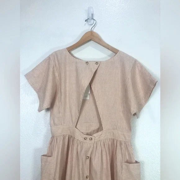 NWT Christy Dawn The Jane Dress In Pink Harvest Stripe Size XL - Picture 11 of 16